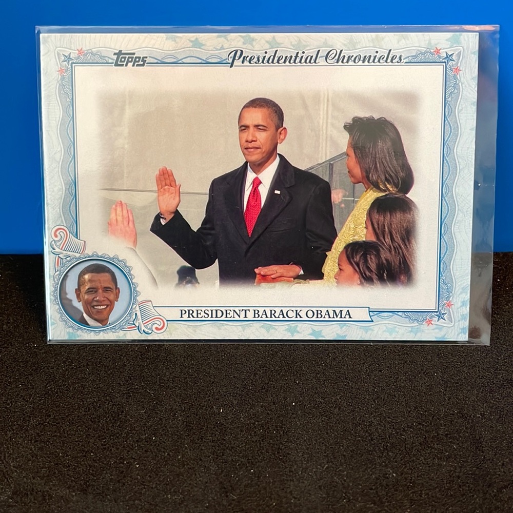 2015 Topps Archives Presidential Chronicles Barack Obama #PC-BO